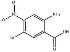 2-aMino-5-broMo-4-nitrobenzoic acid Struktur