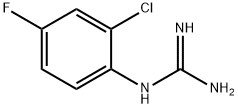 Guanidine,(2-chloro-4-fluorophenyl)- Struktur