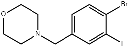 4-(4-broMo-3-fluorobenzyl)Morpholine price.