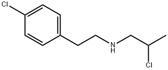 2-Chloro-N-(4-chlorophenethyl)propan-1-aMine Struktur