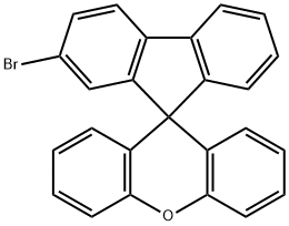 2-Bromospiro[9H-fluorene-9,9'-[9H]xanthene] Structure