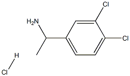 1-(3,4-Dichlorophenyl)ethanaMine HCl Struktur