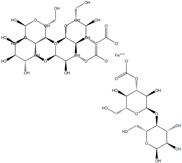 Ferric carboxymaltose Struktur