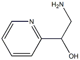 2-amino-1-(2-pyridyl)ethanol Struktur