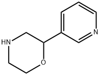 2-(Pyridin-3-yl)Morpholine Struktur