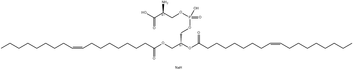 1,2-dioleoyl-sn-glycero-3-phospho-L-serine (sodiuM salt) Struktur