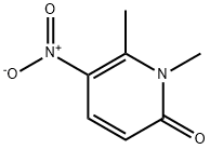 1,6-diMethyl-5-nitropyridin-2(1H)-one Struktur