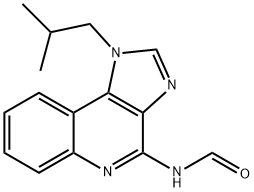 N-(1-isobutyl-1H-iMidazo[4,5-c]quinolin-4-yl)forMaMide Struktur