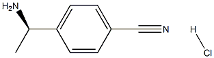 (R)-4-(1-AMinoethyl)benzonitrile hydrochloride Struktur