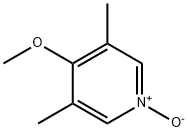 4-Methoxy-3,5-diMethylpyridine 1-Oxide Struktur