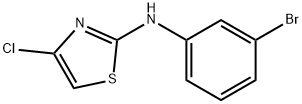 N-(3-BroMophenyl)-4-chlorothiazol-2-aMine Struktur