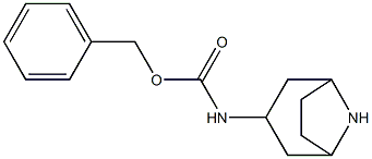 endo-benzyl 8-aza- bicyclo[3.2.1]octan-3- ylcarbamate Struktur