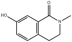 7-Hydroxy-2-Methyl-3,4-dihydroisoquinolin-1(2H)-one Struktur