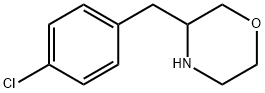 3-(4-Chlorobenzyl)Morpholine HCl Struktur