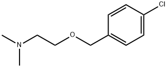 2-[(4-Chlorophenyl)Methoxy]-N,N-diMethyl-ethanaMine Struktur