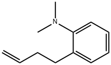 2-(But-3-en-1-yl)-N,N-diMethylaniline Struktur