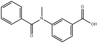 3-(N-MethylbenzaMido)benzoic acid Struktur