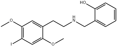 25I-NBOH HCL Struktur