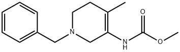 (1-Benzyl-4-Methyl-1,2,5,6-tetrahydropyridin-3-yl)carbaMic acid Methyl ester Struktur