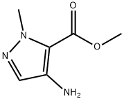 Methyl 4-aMino-1-Methyl-1h-pyrazole-5-carboxylate Struktur