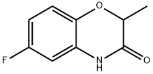 6-Fluoro-2-Methyl-2,4-dihydro-1,4-benzoxazin-3-one Struktur