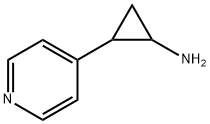 2-(4-PYRIDINYL)-CYCLOPROPANAMINE Struktur