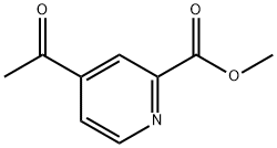 Methyl 4-acetylpicolinate Struktur