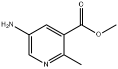 5-氨基-2-甲基煙酸甲酯, 936130-28-8, 結(jié)構(gòu)式