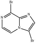 3,8-Dibromoimidazo[1,2-a]pyrazine Struktur