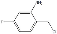 2-(Chloromethyl)-5-fluorobenzenamine Struktur