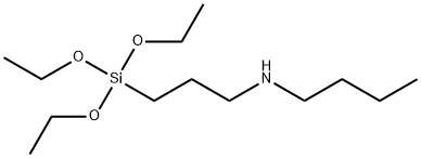 N-Butyl-3-aminopropyltriethoxysilane Struktur