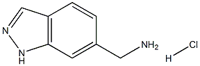 (1H-Indazol-6-yl)MethanaMine hydrochloride Structure