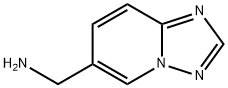 [1,2,4]Triazolo[1,5-a]pyridine-6-MethanaMine Struktur