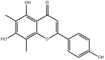 6,8-Dimethylapigenin Struktur