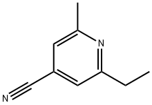 2-Ethyl-6-Methylisonicotinonitrile Struktur