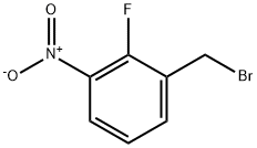 2-Fluoro-3-nitrobenzyl broMide Struktur