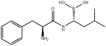 ((R)-1-((S)-2-AMino-3-phenylpropanaMido)-3-Methylbutyl)boronic acid Struktur