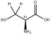 L-Serine-3,3-d2 Struktur