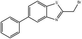 2-(BroMoMethyl)-5-phenylbenzo[d]thiazole Struktur