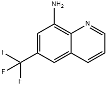 6-trifluoroMethyl-8-quinolinaMine Struktur