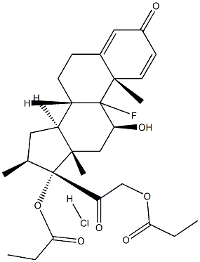 BetaMethasone (hydrochloride) Struktur