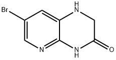 7-BroMo-1,2-dihydropyrido[2,3-b]pyrazin-3(4H)-one Struktur