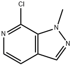 7-chloro-1-Methyl-1H-pyrazolo[3,4-c]pyridine Struktur