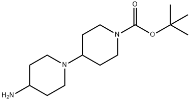 tert-butyl 4-(4-aMinopiperidin-1-yl) Struktur