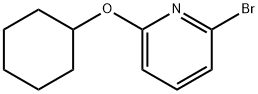 2-Bromo-6-(cyclohexyloxy)pyridine Struktur