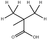 Pivalic-d6 Acid Struktur