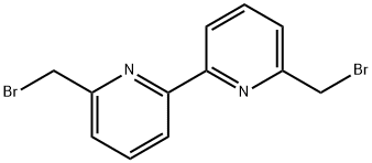 6,6'-雙(溴甲基)-2,2'-聯(lián)吡啶 結(jié)構(gòu)式