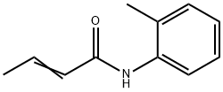 N-(2-Methylphenyl)-2-butenaMide Struktur