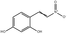 4-((E)-2-nitrovinyl)benzene-1,3-diol Struktur