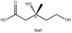 D,L-Mevalonic Acid, SodiuM Salt Struktur